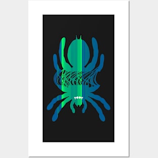 Tarantula Silhouette V100 (Vertical) Posters and Art